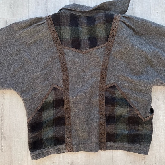 Vintage Japanese Tailored Jacket / Neutral Brown Blazer - Picture 5 of 7